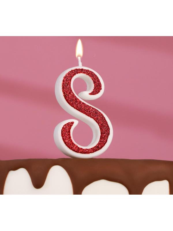 Свеча в торт на шпажке 