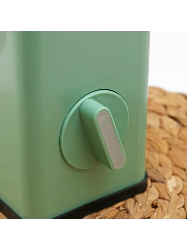 Многофункциональный кухонный комбайн «Ласи», 4 насадки, щётка, цвет зелёный