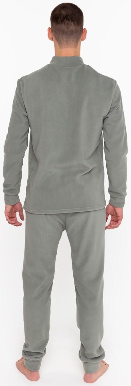 Термобельё мужское, размер 54-56 (рост 180-186 см), цвет серый, флис, 100% полиэстер
