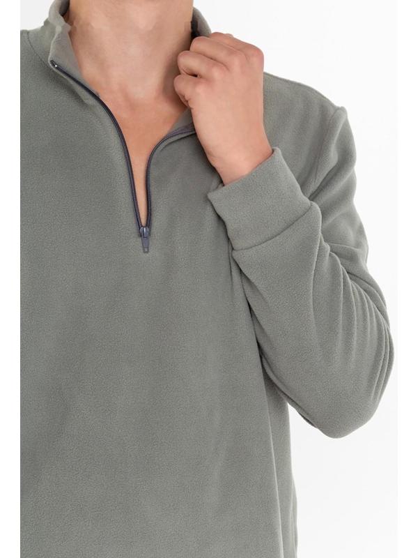 Термобельё мужское, размер 54-56 (рост 180-186 см), цвет серый, флис, 100% полиэстер