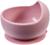 Набор для кормления: миска, вилка, ложка, цвет розовый