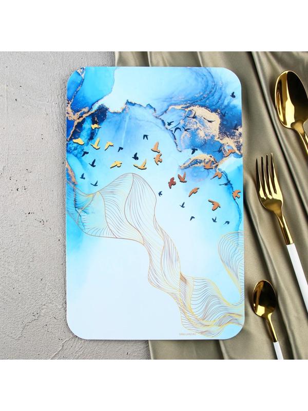 Доска разделочная «Птицы», 30 х 20 см