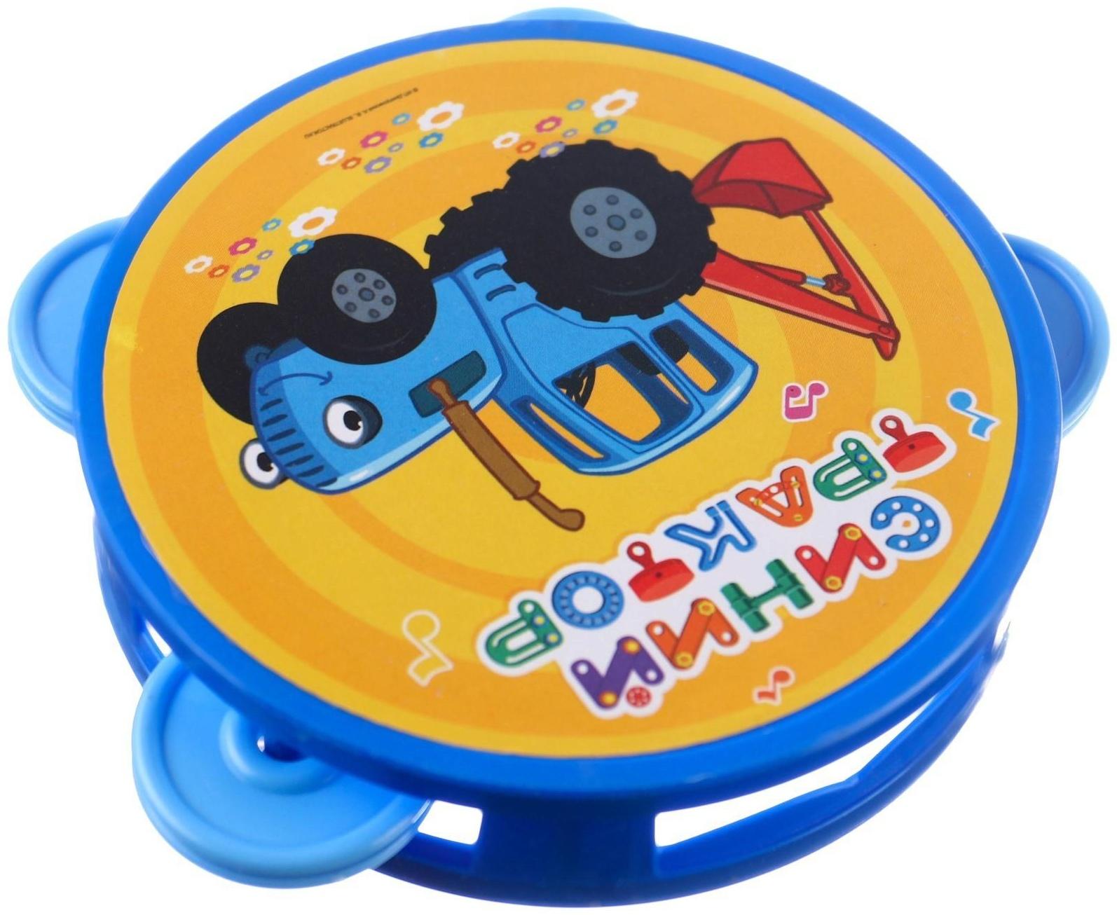 Музыкальная игрушка «Бубен: Синий трактор»
