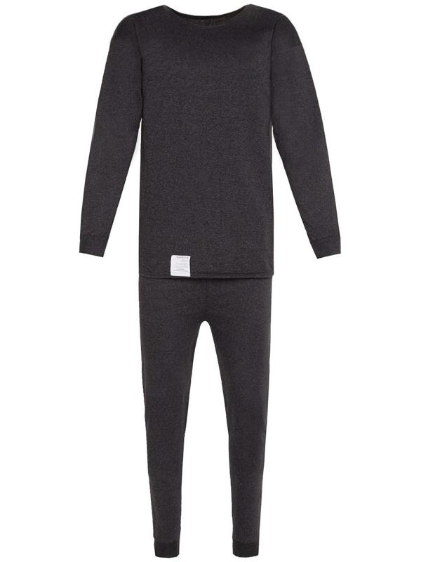 Термобелье (фуфайка, кальсоны) мужское НАЧЕС, цвет антрацит,  р-р 52-54