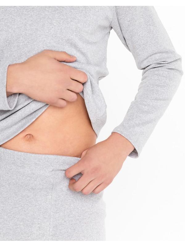 Термобелье мужское (лонгслив, кальсоны) НАЧЁС, цвет серый, размер 48