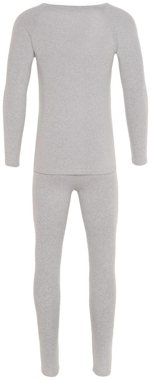 Термобелье мужское (лонгслив, кальсоны) НАЧЁС, цвет серый, размер 50