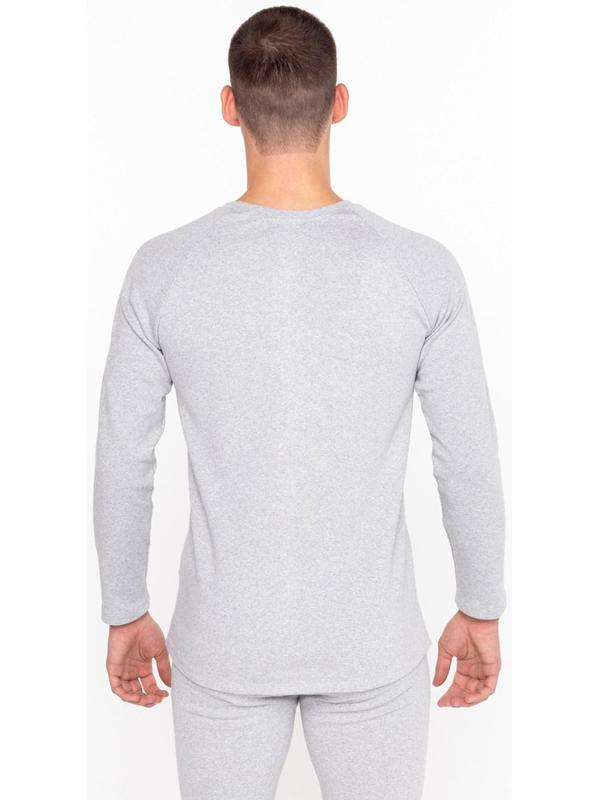 Термобелье мужское (лонгслив, кальсоны) НАЧЁС, цвет серый, размер 54