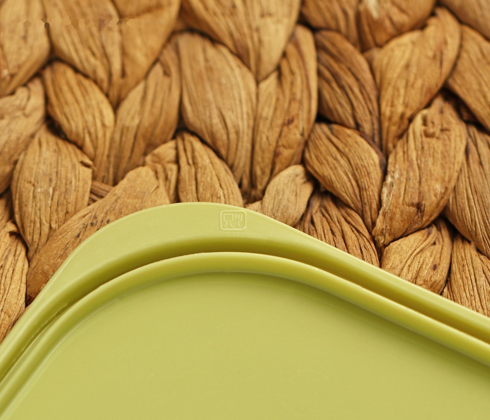 Контейнер для продуктов «Авокадо», 400 мл, 15,5×13,5×4,5 см, цвет светло-бежевый