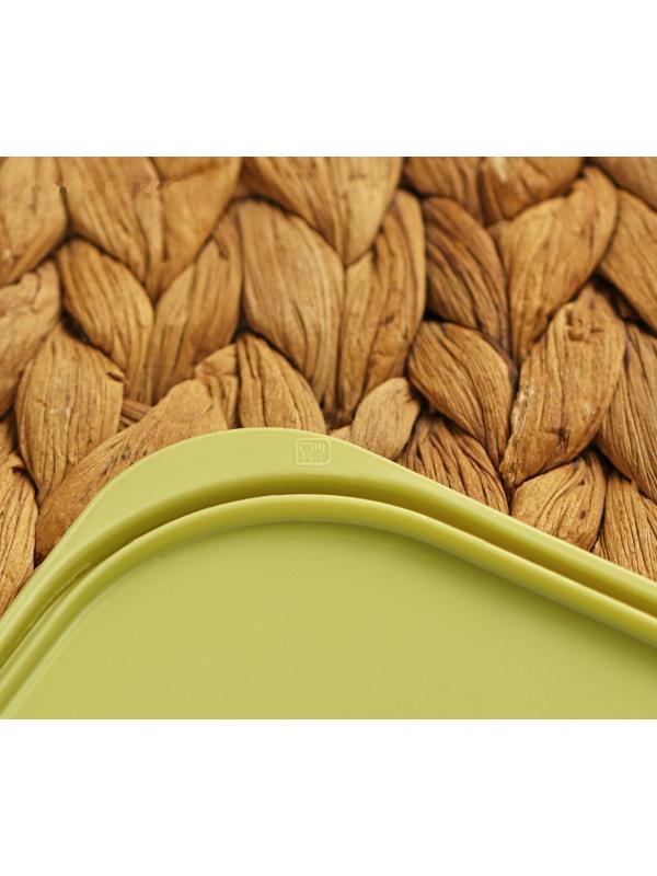 Контейнер для продуктов «Авокадо», 400 мл, 15,5×13,5×4,5 см, цвет светло-бежевый