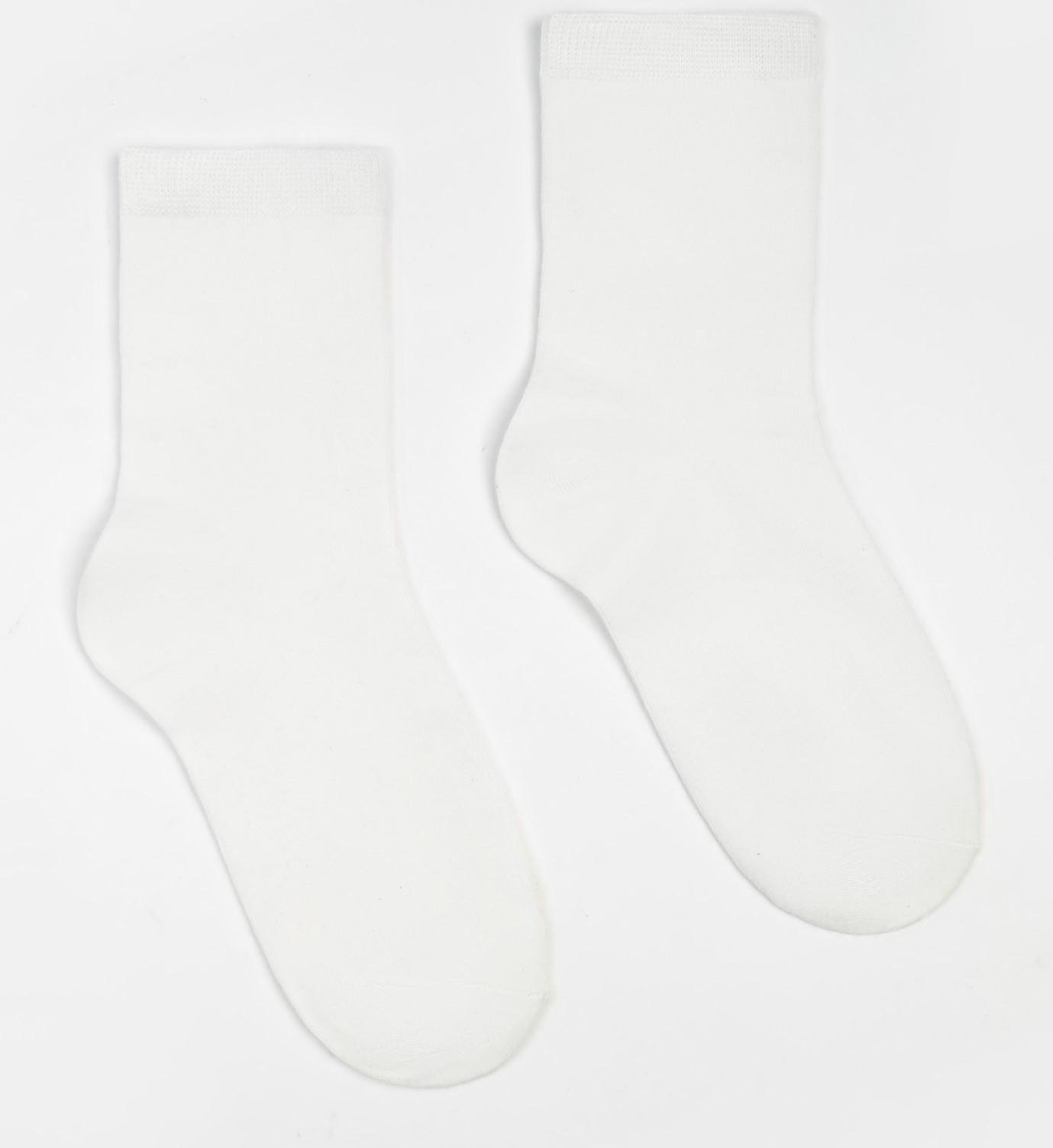 Носки женские, цвет белый, размер 36-40