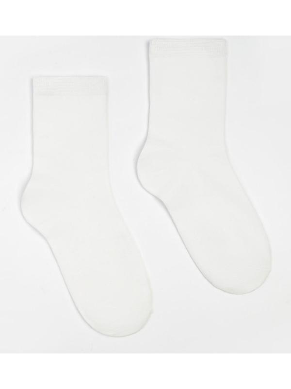 Носки женские, цвет белый, размер 36-40