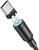 Кабель Borofone BX41, Type-C - USB, магнитный, 2.4 А, 1 м, PVC оплётка, чёрный
