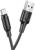 Кабель Borofone BX41, Type-C - USB, магнитный, 2.4 А, 1 м, PVC оплётка, чёрный