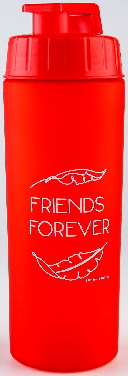 Набор поилка и силиконовая миска «‎Друзья навсегда»‎