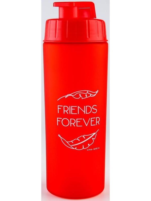 Набор поилка и силиконовая миска «‎Друзья навсегда»‎