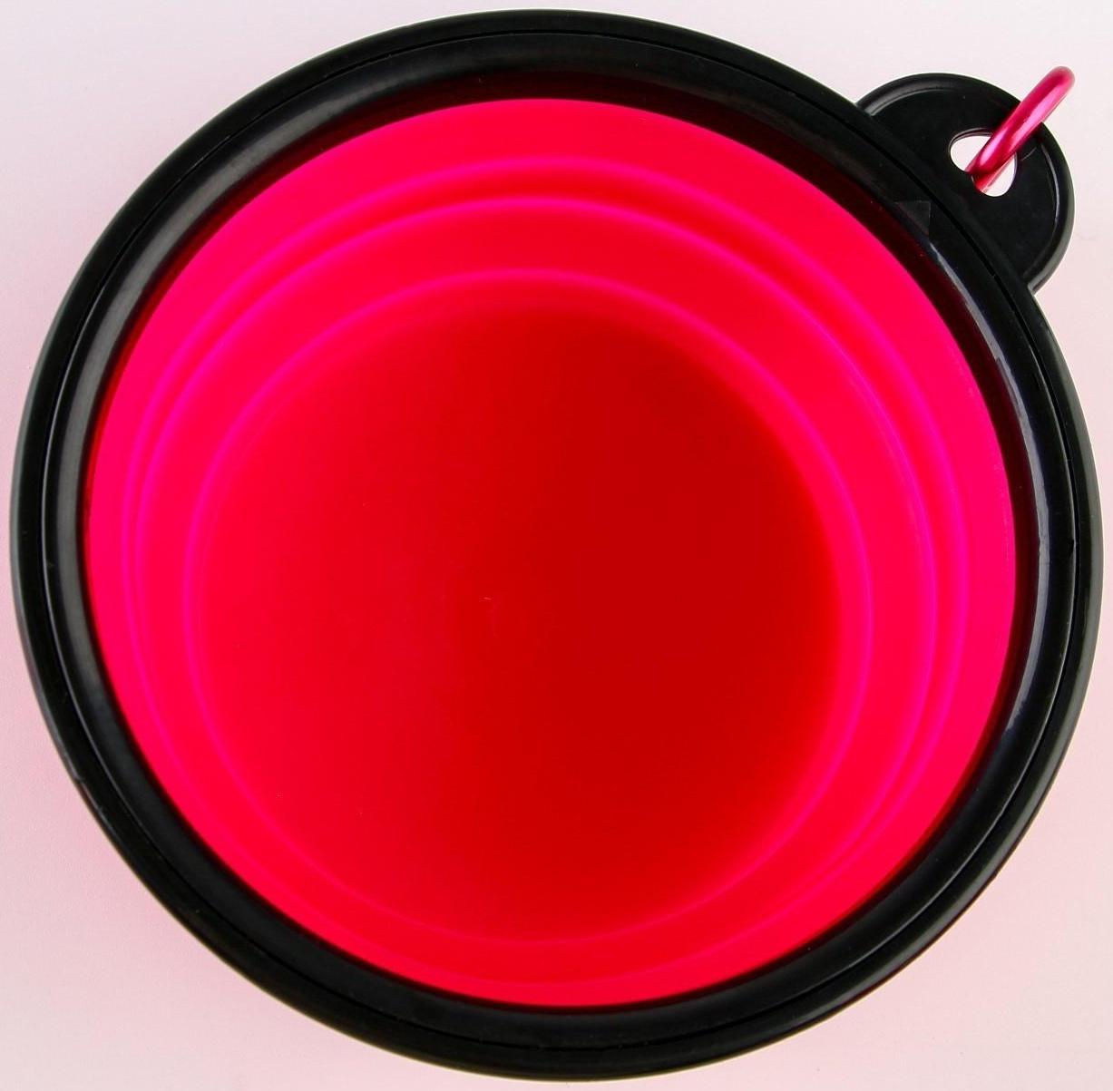 Набор поилка и силиконовая миска «‎Котики»‎