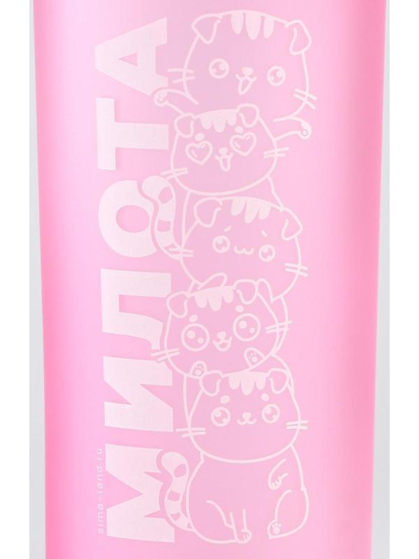 Набор поилка и силиконовая миска «‎Котики»‎