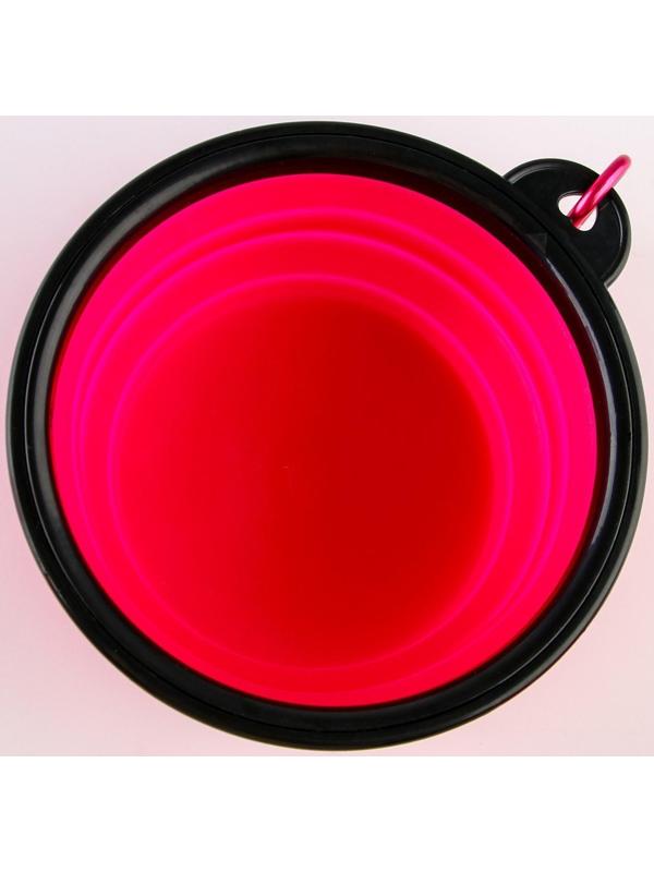 Набор поилка и силиконовая миска «‎Котики»‎