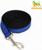 Поводок 3 м х 2 см, сине-чёрный