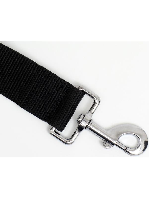 Поводок 5 м х 4 см, чёрный