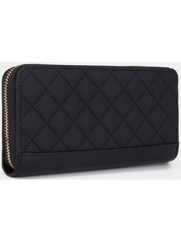 Кошелёк на молнии, цвет чёрный