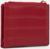 Кошелёк на кнопке, цвет красный