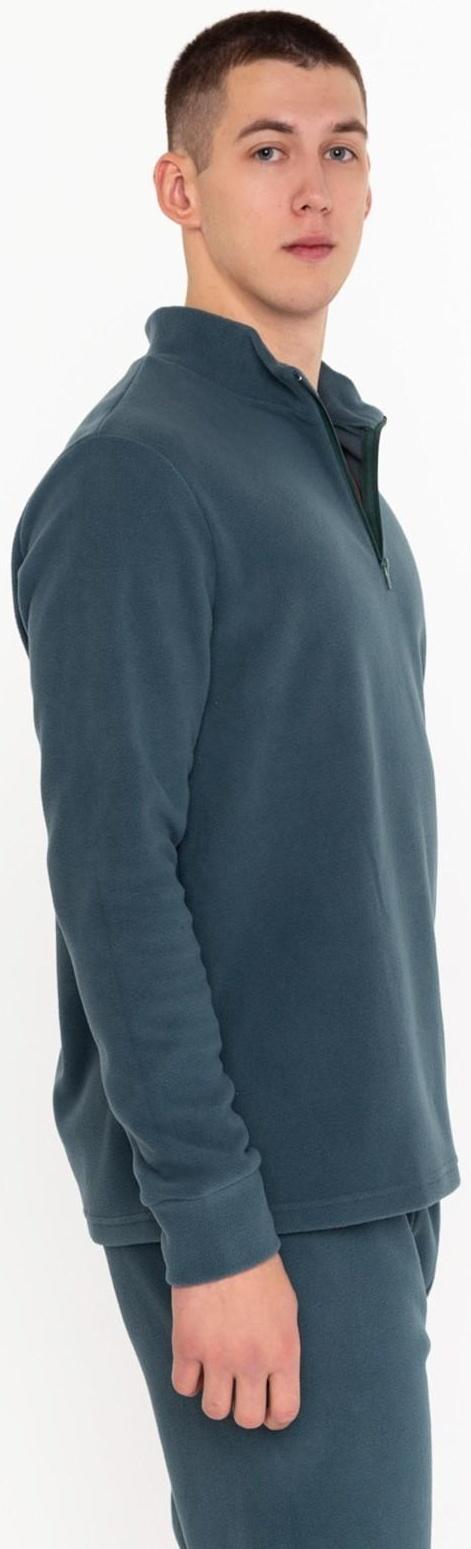 Термобельё мужское, размер 58-60 (рост 180-186 см), цвет серый, флис, 100% полиэстер