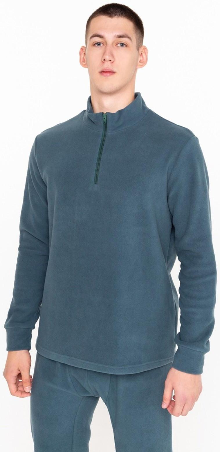 Термобельё мужское, размер 58-60 (рост 180-186 см), цвет серый, флис, 100% полиэстер