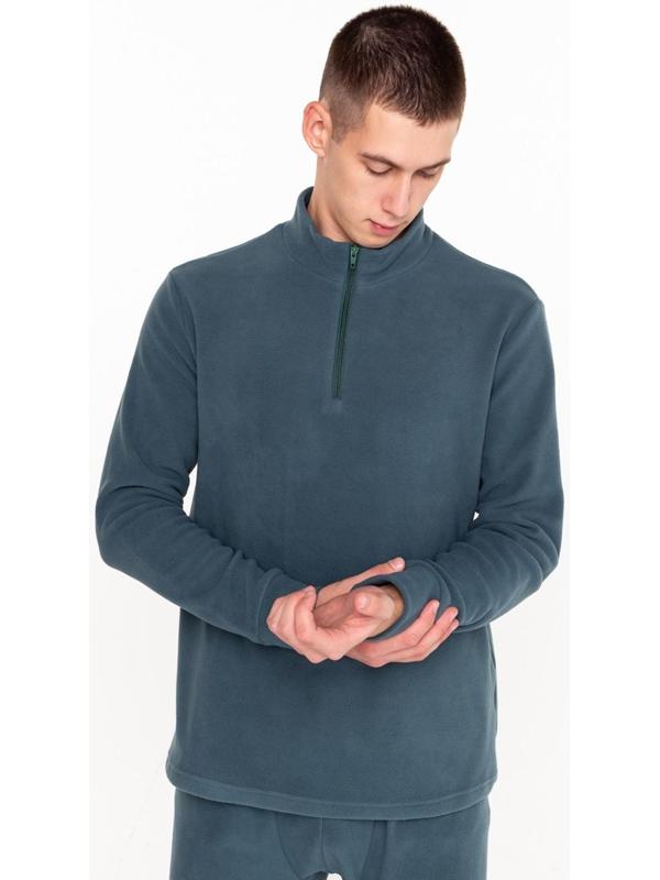 Термобельё мужское, размер 58-60 (рост 180-186 см), цвет серый, флис, 100% полиэстер