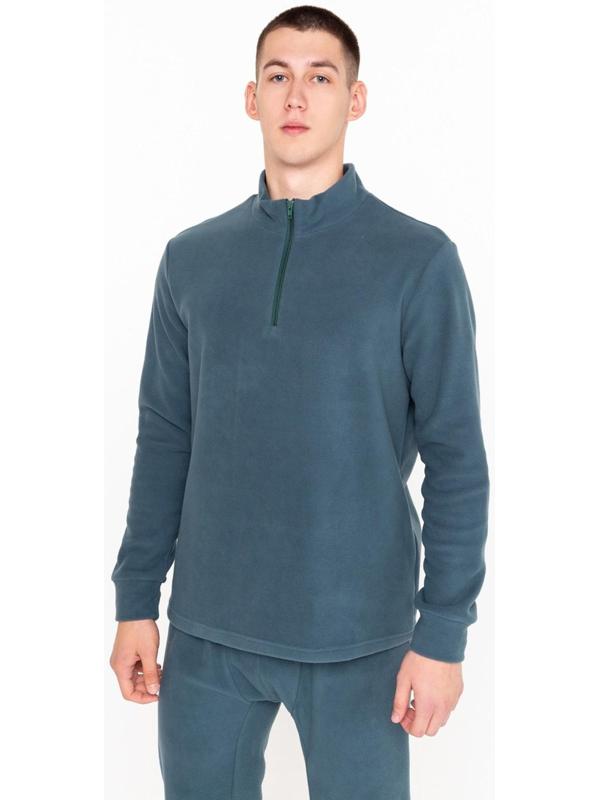 Термобельё мужское, размер 58-60 (рост 180-186 см), цвет серый, флис, 100% полиэстер