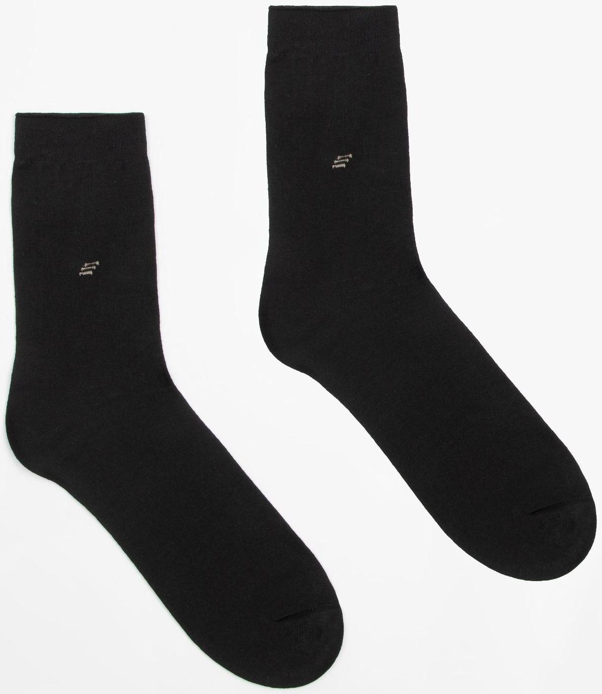 Носки мужские, цвет чёрный, размер 27