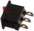 Переключатель красный с подсветкой, 12 В, 15 A, 3 контакта, размер Mini