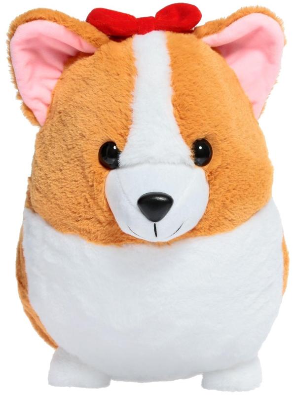 Мягкая игрушка «Собака корги», цвет коричневый, 45 см