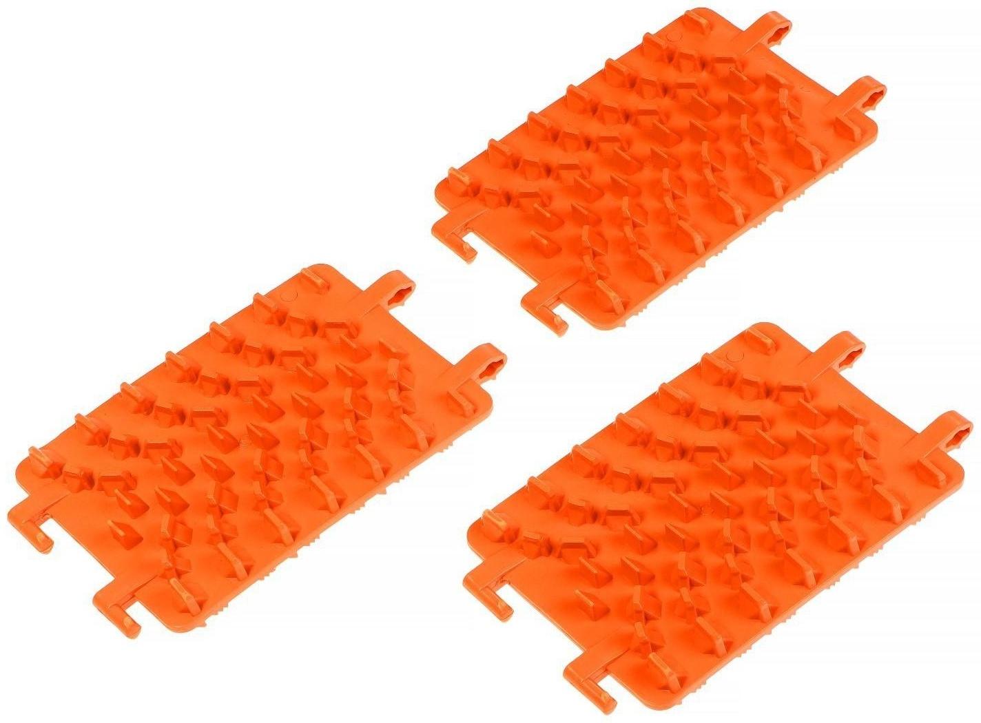 Антибукс 13,5х19,5x3 см, набор 3 шт, оранжевые