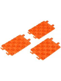 Антибукс 13,5х19,5x3 см, набор 3 шт, оранжевые