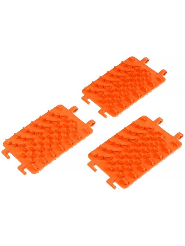 Антибукс 13,5х19,5x3 см, набор 3 шт, оранжевые