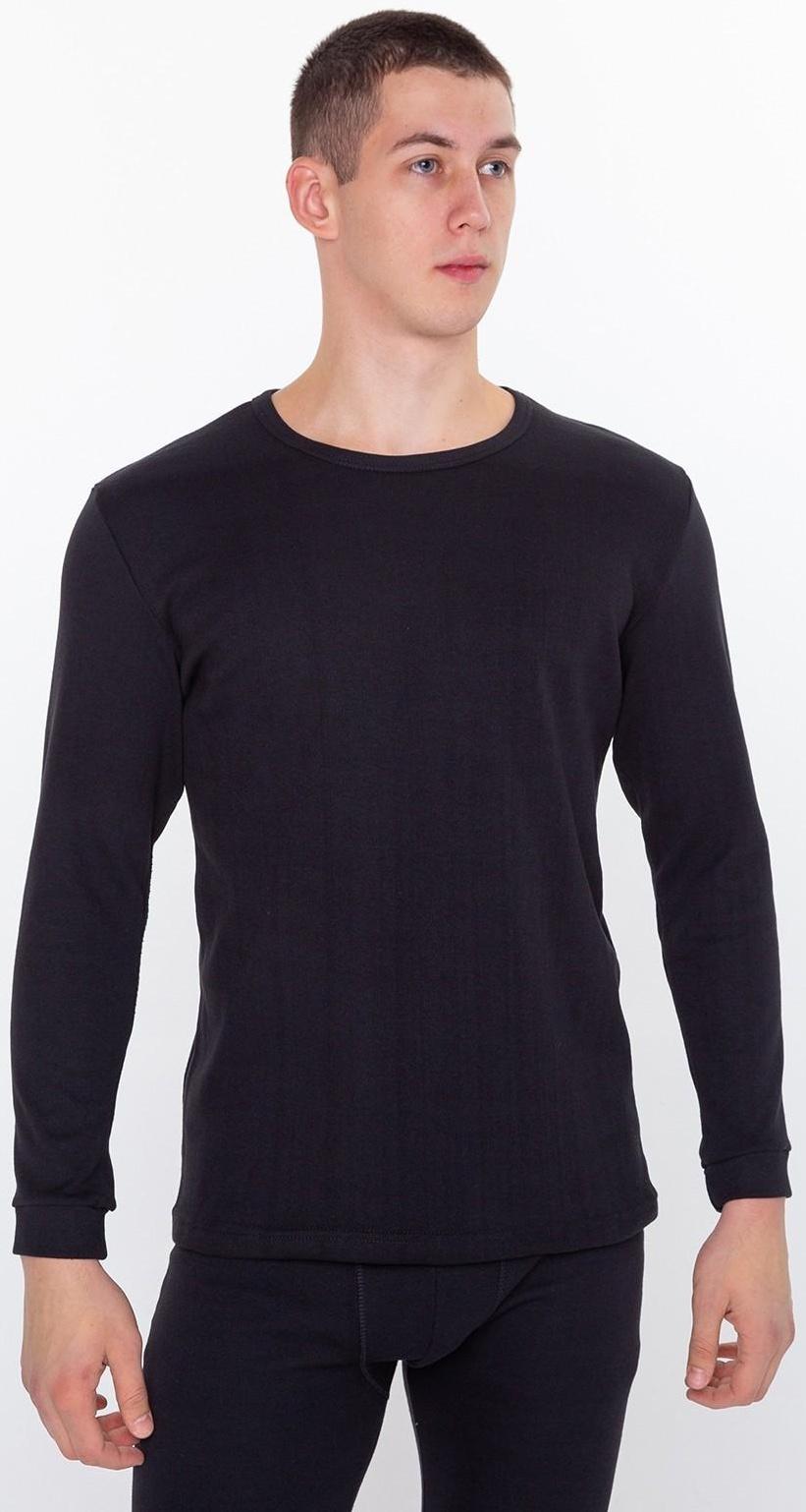 Термобельё (фуфайка,кальсоны) мужское НАЧЁС, цвет чёрный, размер 58