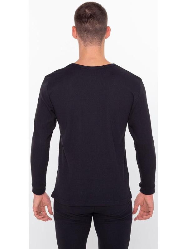 Термобельё (фуфайка,кальсоны) мужское НАЧЁС, цвет чёрный, размер 58