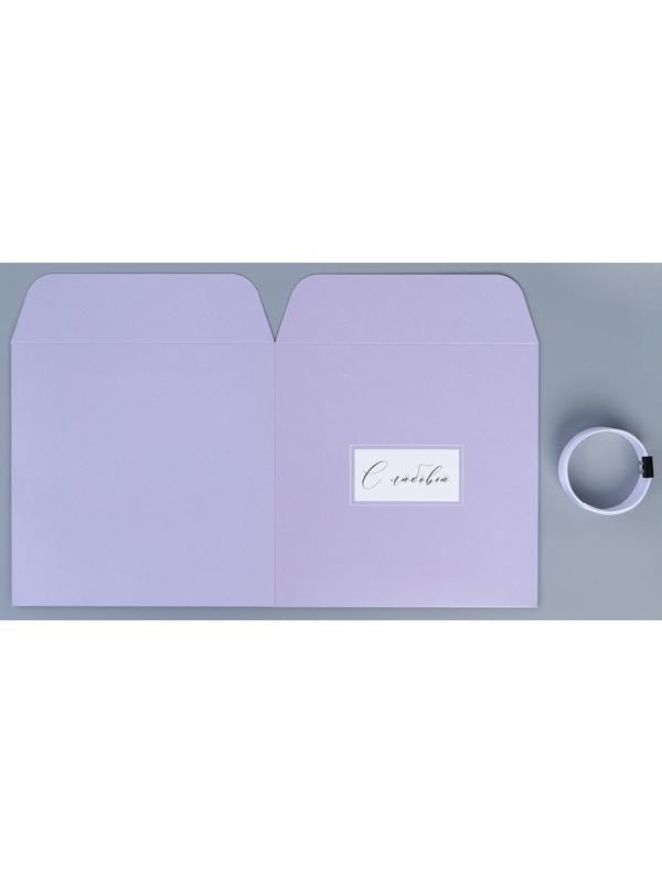 Коробка с лентами «С любовью», 19 × 19 × 19 см