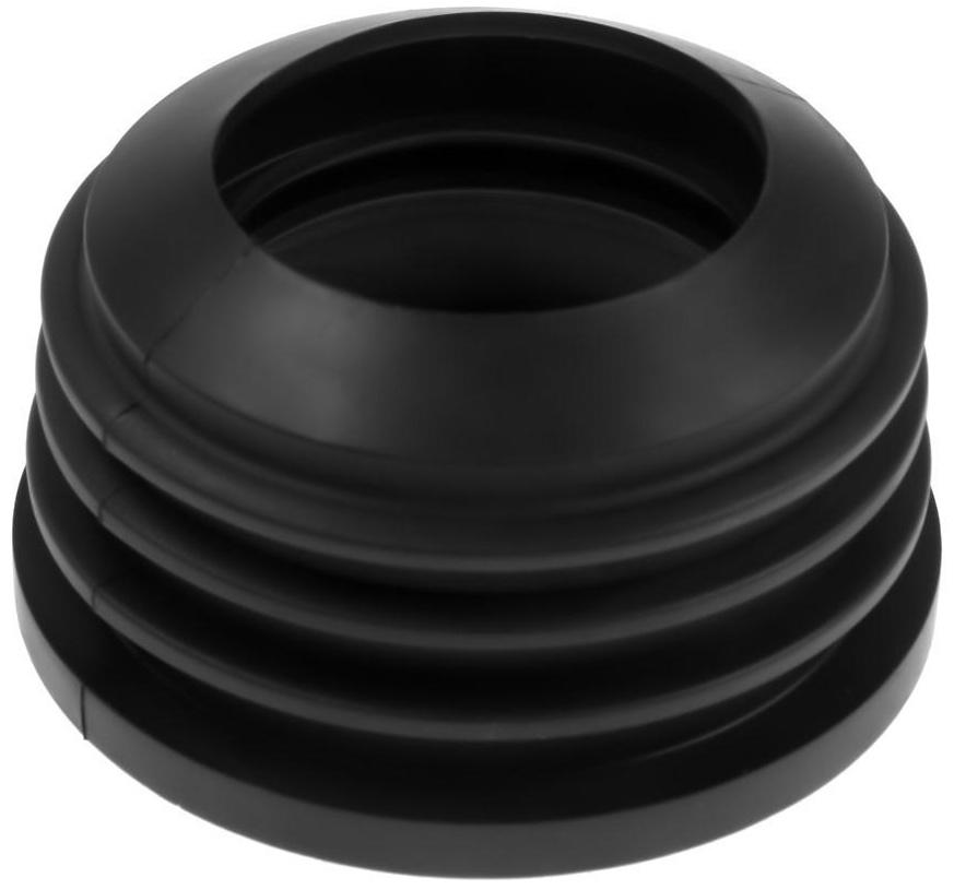 Манжета переходная MasterProf ИС.131647, d=73 х 50 мм, для канализационных труб, ТЭП, черная