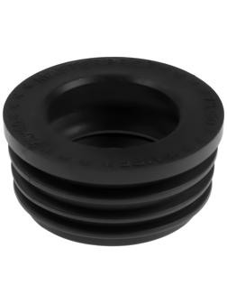 Манжета переходная MasterProf ИС.131647, d=73 х 50 мм, для канализационных труб, ТЭП, черная