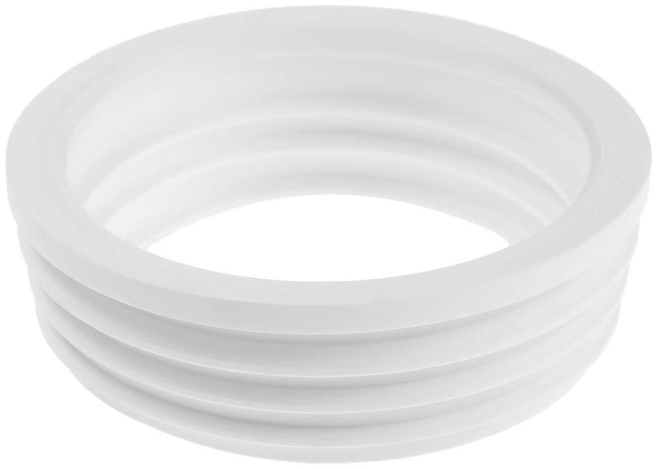 Манжета переходная MasterProf ИС.131682, d=124х110 мм, для канализационных труб, ТЭП, белая