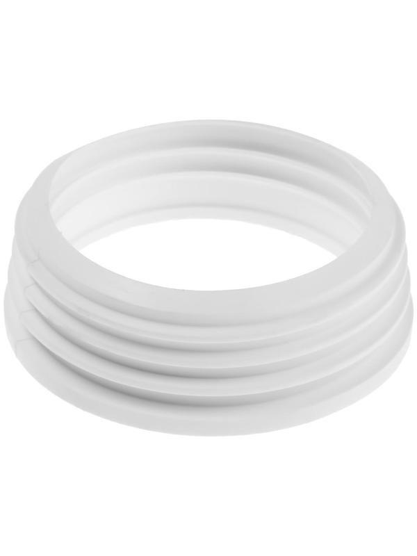 Манжета переходная MasterProf ИС.131682, d=124х110 мм, для канализационных труб, ТЭП, белая