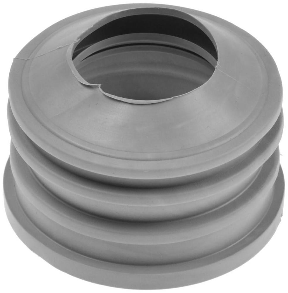 Манжета переходная MasterProf ИС.131770, d=50 х 32 мм, для канализационных труб, ТЭП, серая