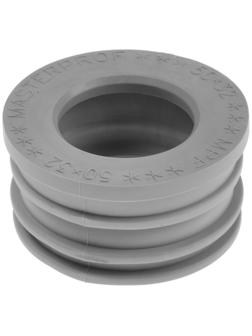 Манжета переходная MasterProf ИС.131770, d=50 х 32 мм, для канализационных труб, ТЭП, серая