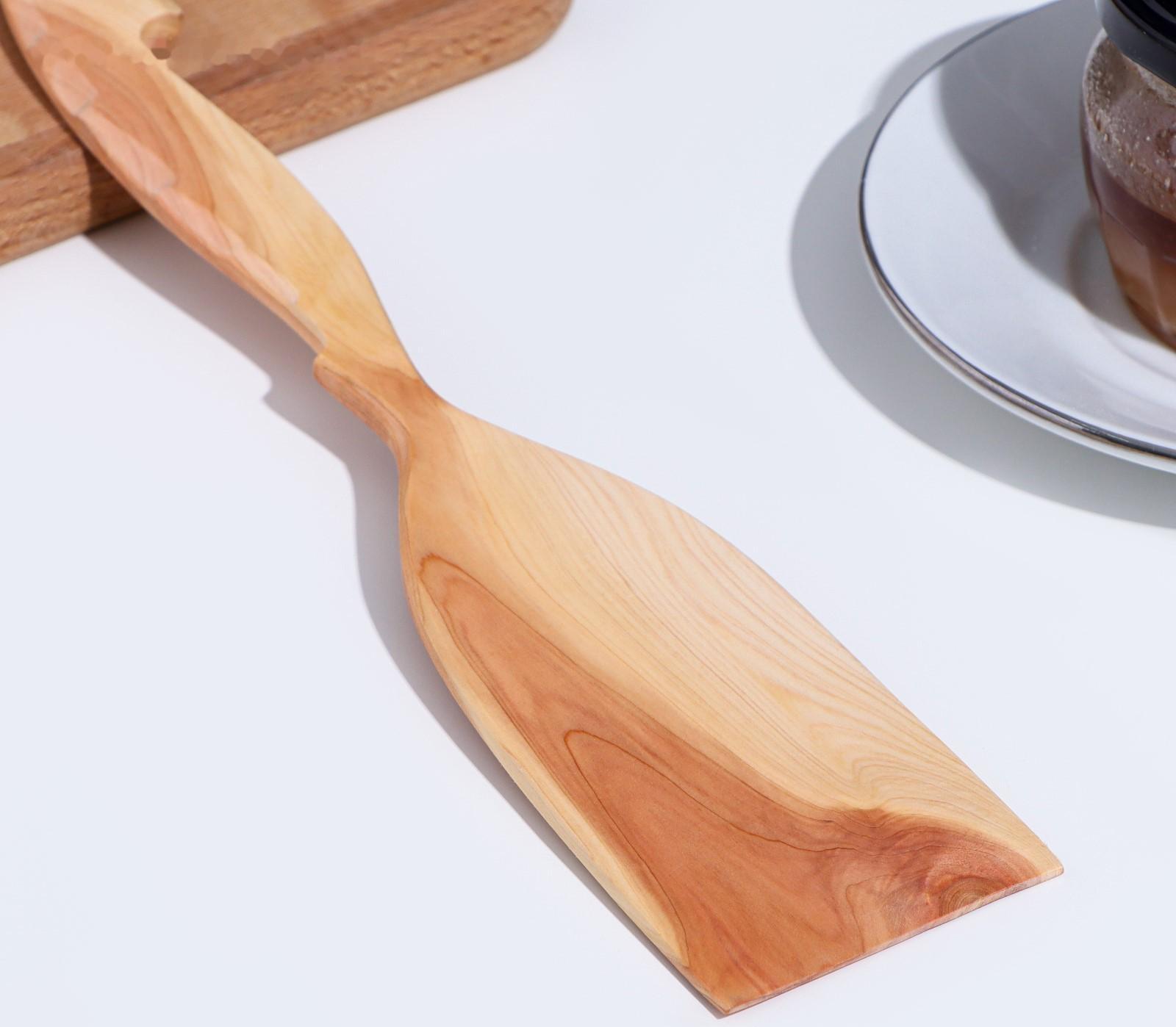 Лопатка кухонная, 29х6см,можжевельник