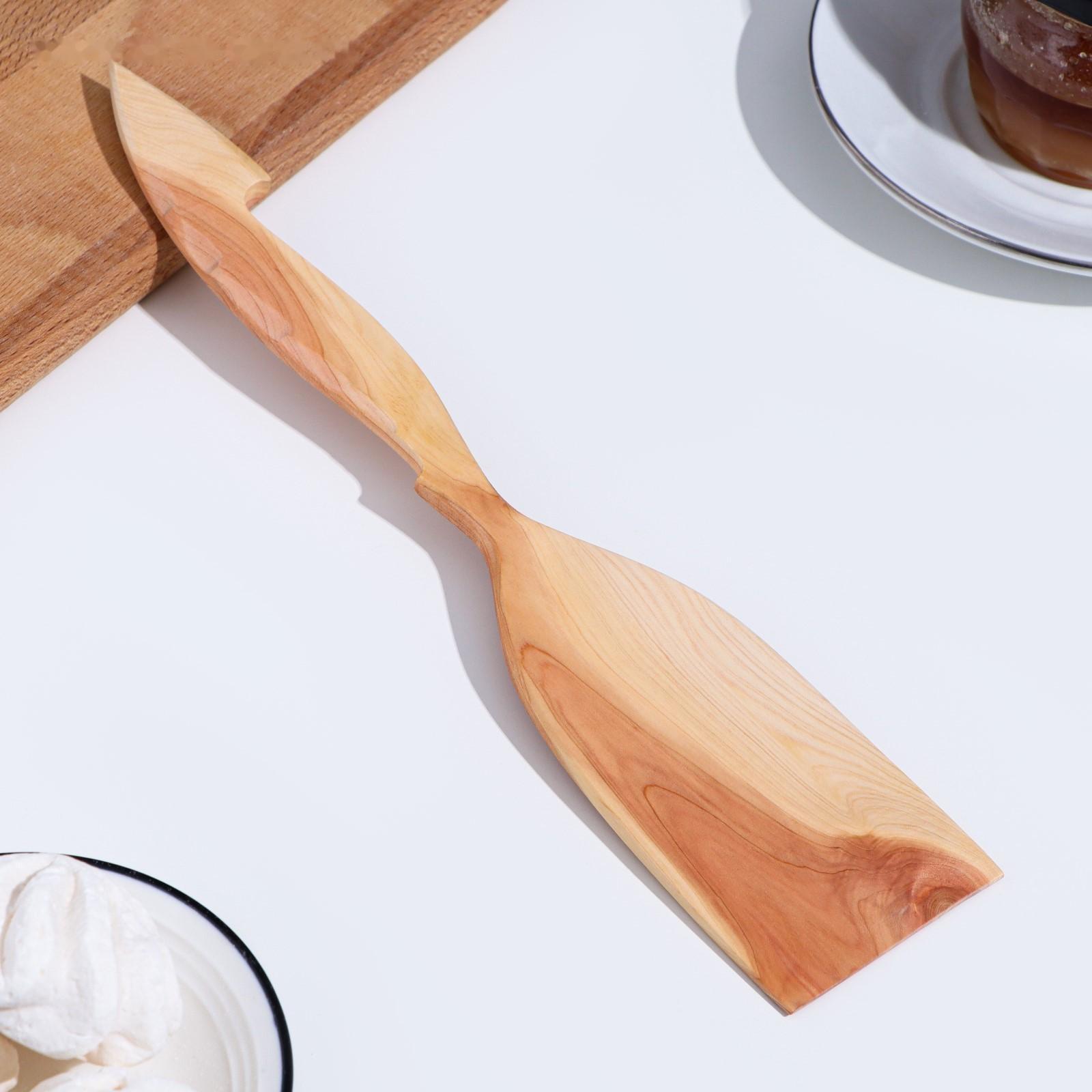 Лопатка кухонная, 29х6см,можжевельник