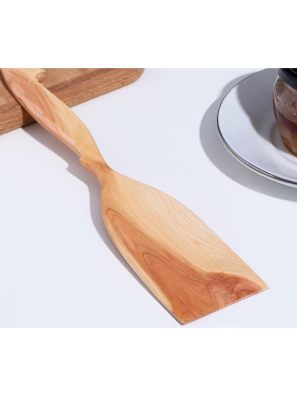 Лопатка кухонная, 29х6см,можжевельник