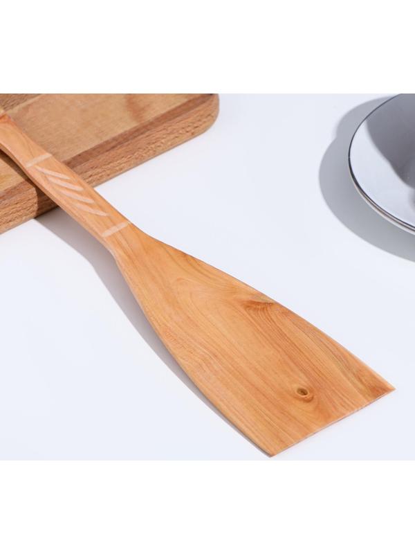 Лопатка кухонная, 29х6см,можжевельник