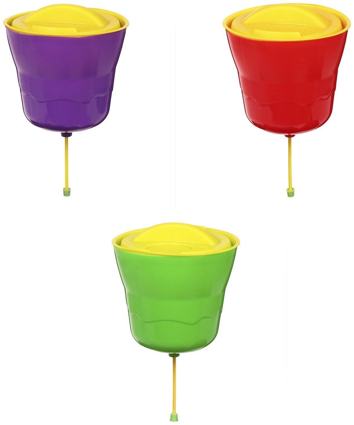 Умывальник садовый, 3 л, пластик, МИКС